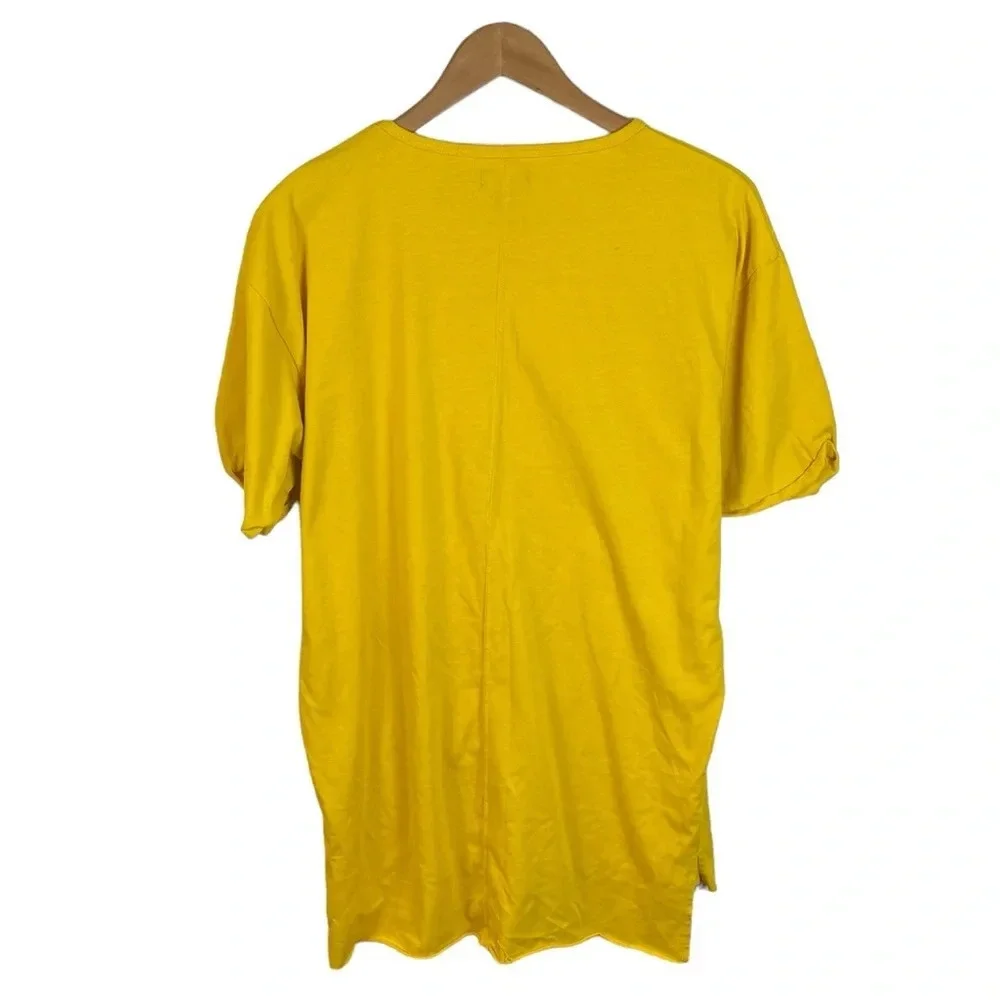 TS404 Mens Forever 21 Long Lines Streetwear Tall T Shirt M
